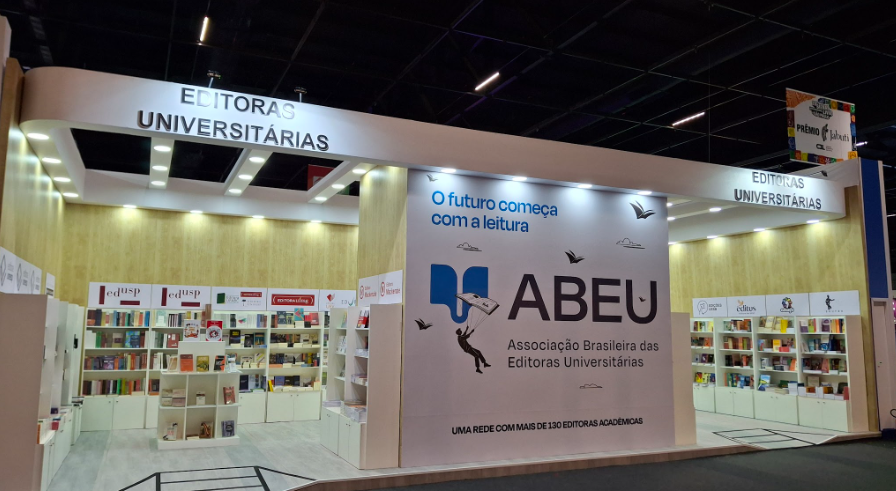 ABEU divulga a programação do estande coletivo na  Bienal do Livro de São Paulo